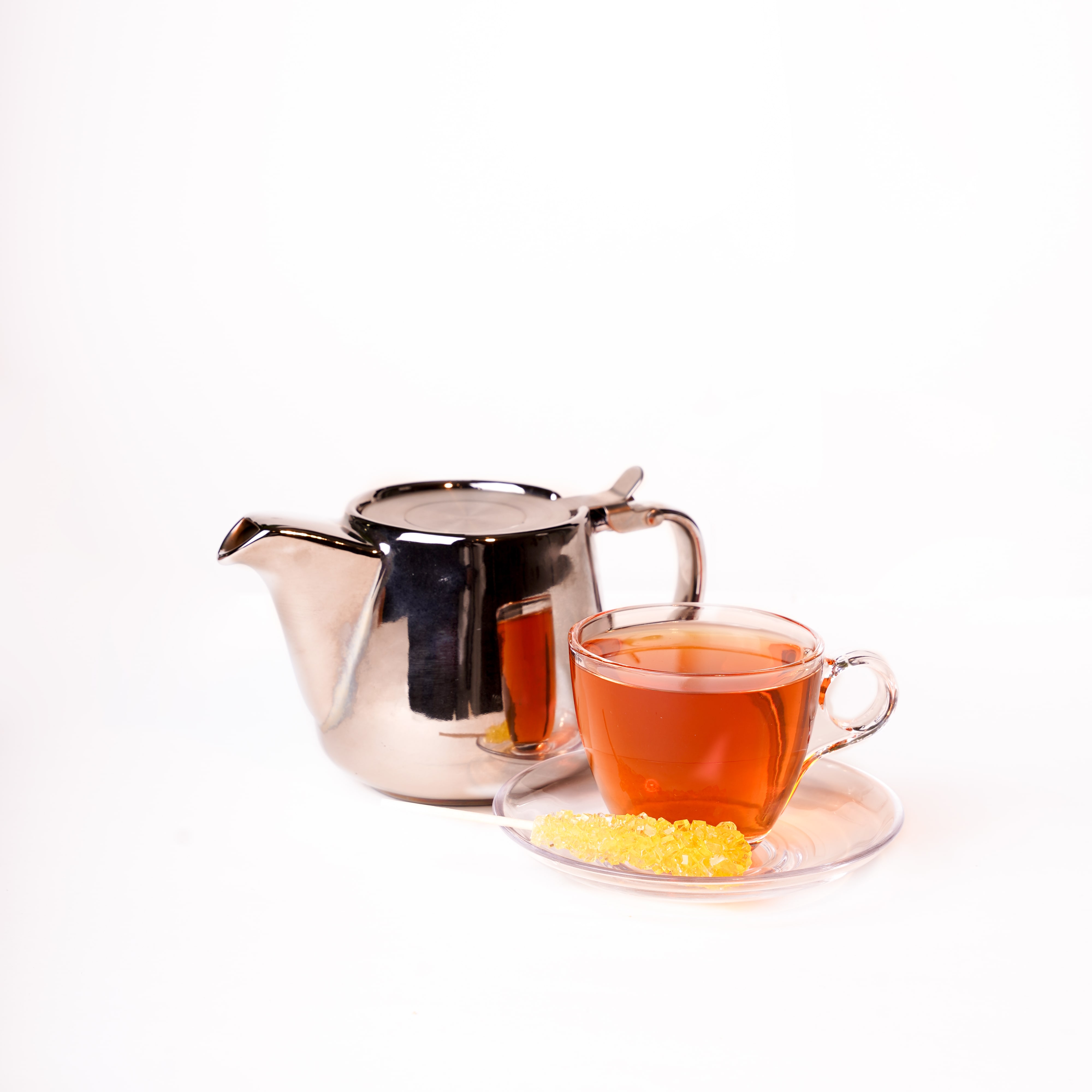 چای زعفرانی تک نفره